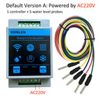 Contrôleur de Niveau d'Eau WiFi KONLEN Tuya – Capteur Intelligent de Gestion et Alarme de Débordement pour Cuve, Réservoir et Piscine 
