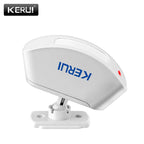 KERUI P817 Detector de movimiento PIR Rideau Sans Fil 433MHz - Captador de infrarrojos antiintrusión para sistemas de alarma KERUI