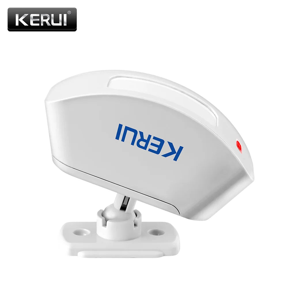 KERUI P817 Detector de movimiento PIR Rideau Sans Fil 433MHz - Captador de infrarrojos antiintrusión para sistemas de alarma KERUI