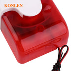 Sirène Filaire avec Flash Rouge KONLEN KL-YSS 110 dB – Alarma sonora y visual 9V/12V para seguridad interior
