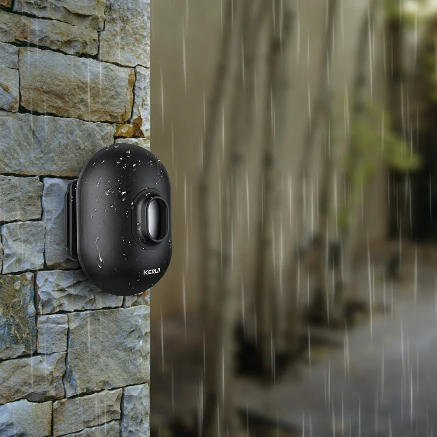 Alarma Allée Sans Fil KERUI DW9 con detector de movimiento PIR Étanche – Sistema de seguridad de garaje y exterior con modo Accueil y Sirène Puissante