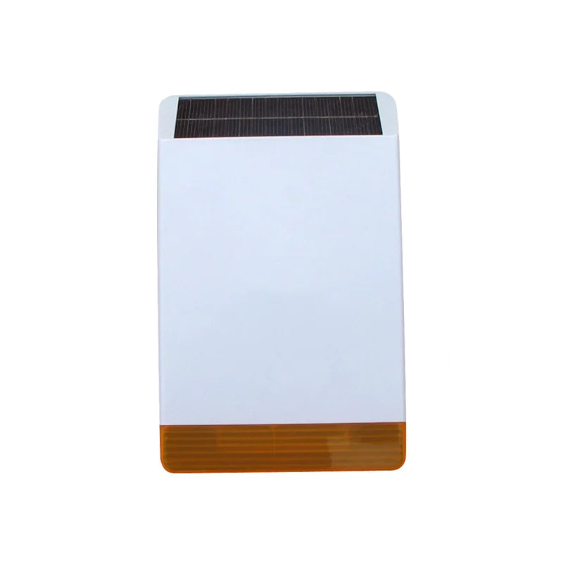 Sirène Extérieure Solaire Sans Fil FOCUS MD-326R 110 dB con Flash Stroboscopique – Alarma de disuasión de alta potencia