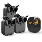 HTZSAFE 808A + T804 – Alarma periférica sin filtro para exteriores y exteriores, detector de movimiento PIR Étanche Longue Portée 