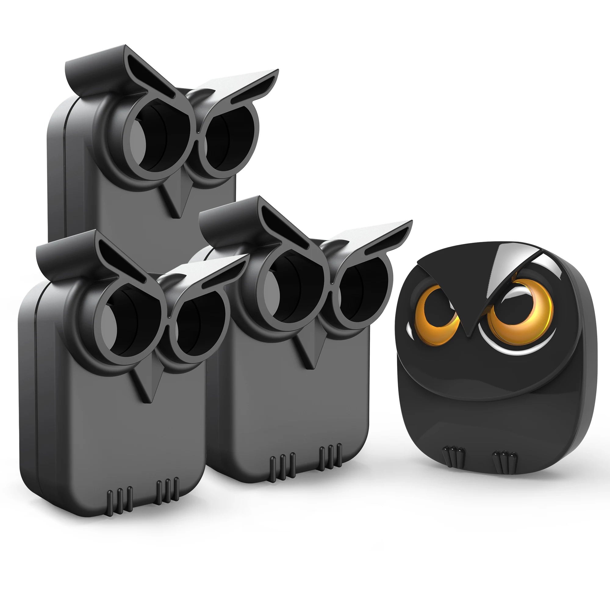 HTZSAFE 808A + T804 – Alarma periférica sin filtro para exteriores y exteriores, detector de movimiento PIR Étanche Longue Portée 