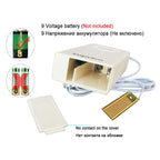 Detecteurs de Fuite d'Eau TOPVICO TP-206W (Lote de 5) – Alarma de inundación 120 dB para protección de casa y lugares 