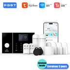 PGST A108S Sistema de alarma de casa WiFi + GSM 2G – Central de seguridad conectada compatible con Tuya Smart Life, Alexa y Google Assistant
