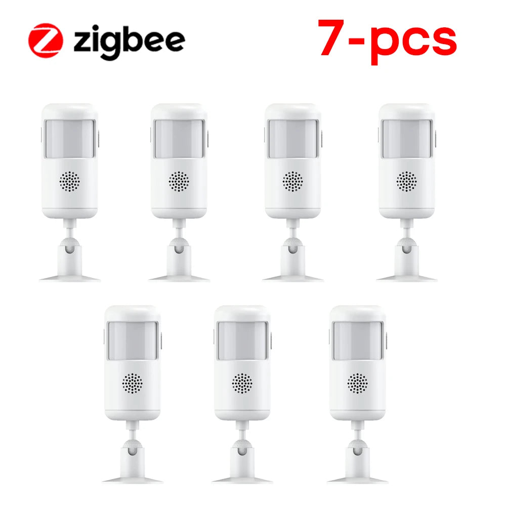 Detector de movimiento PIR 433MHz Modo doble - Capteur Infrarouge Étanche 180° Compatible Tuya Smart Life para seguridad Maison