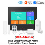 ONENUO 99FT – Sistema de alarma Maison Connecté Tuya WiFi &amp; GSM con pantalla táctil TFT, kit de seguridad sin filtro y sirena 90 dB