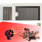 ONENUO 105W – Sirène Extérieure Sans Fil 433 MHz 110 dB con Flash, Étanche, para sistemas de alarma Maison Tuya WiFi y GSM