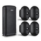 Alarma Allée Sans Fil KERUI DW9 con detector de movimiento PIR Étanche – Sistema de seguridad de garaje y exterior con modo Accueil y Sirène Puissante