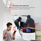 DYGSM – Système d’Alarme Maison Connecté 4G + WiFi Tuya, Sécurité Sans Fil avec Sirène 120 dB et Contrôle via Application Smart Life