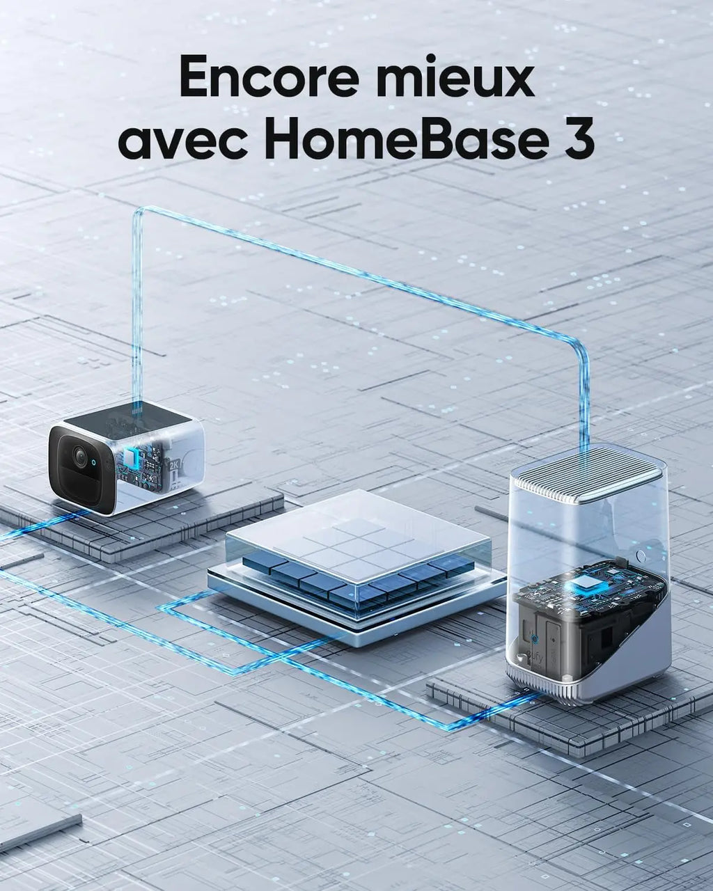 Solarüberwachungskamera eufy S220 SoloCam 2K – Außenkamera ohne Filter, kontinuierliche Autonomie, intelligente Erkennung und bidirektionales Audio
