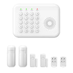 Sistema de alarma Maison PGST WiFi + GSM 2G Tuya – Kit de seguridad conectado con detectores de movimiento y captadores de puerta/ventana