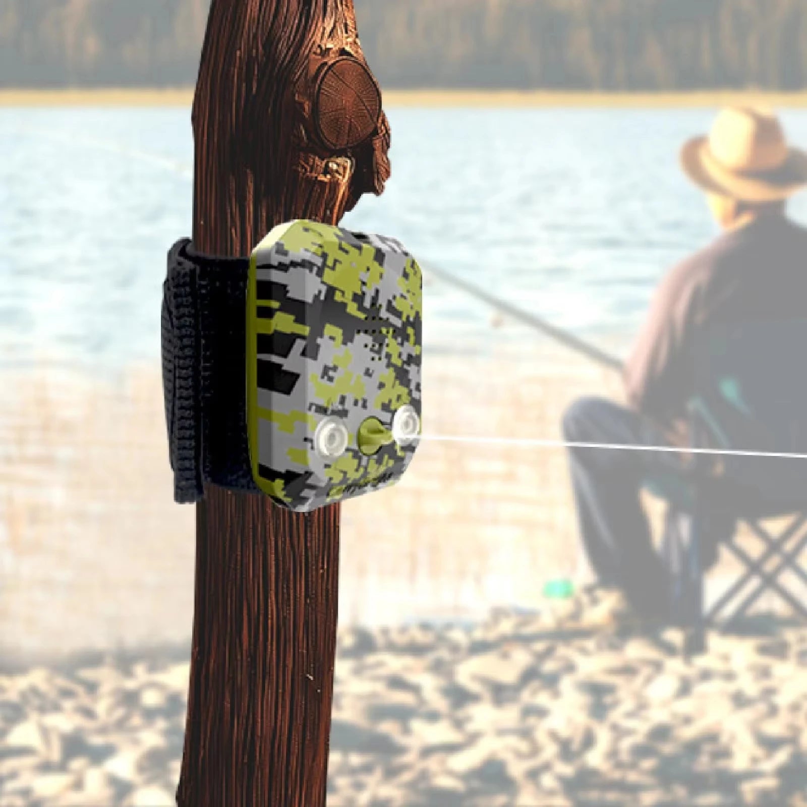 Alarma de camping portátil con filtro apagado – Dispositivo de seguridad 120 dB recargable y Étanche IP65 para viajes, vivac y exteriores