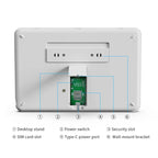 Earykong ER-G03 - Sistema de alarma Maison Connecté Tuya WiFi &amp; GSM, Clavier Tactile, RFID, Écran Couleur, Seguridad Sans Fil Anti-Intrusion