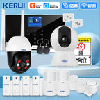 KERUI G20 – Smartes Tuya-Smart-Alarmsystem mit farbigem Bildschirm, Sirene und 433-MHz-Funkdetektoren, kompatibel mit Alexa 