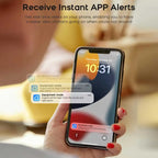 PGST 519W – Sistema de alarma Maison Connecté WiFi Tuya, Alarma Sans Fil DIY con Capteurs Porte/Fenêtre y Control Smart Life y Alexa