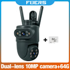 FUERS G03 – Hausalarmsystem mit Tuya-WiFi- und GSM-Verbindung, 2,4-Zoll-Farbbildschirm, Kit Sécurité Sans Fil mit Tür- und Bewegungsmelder