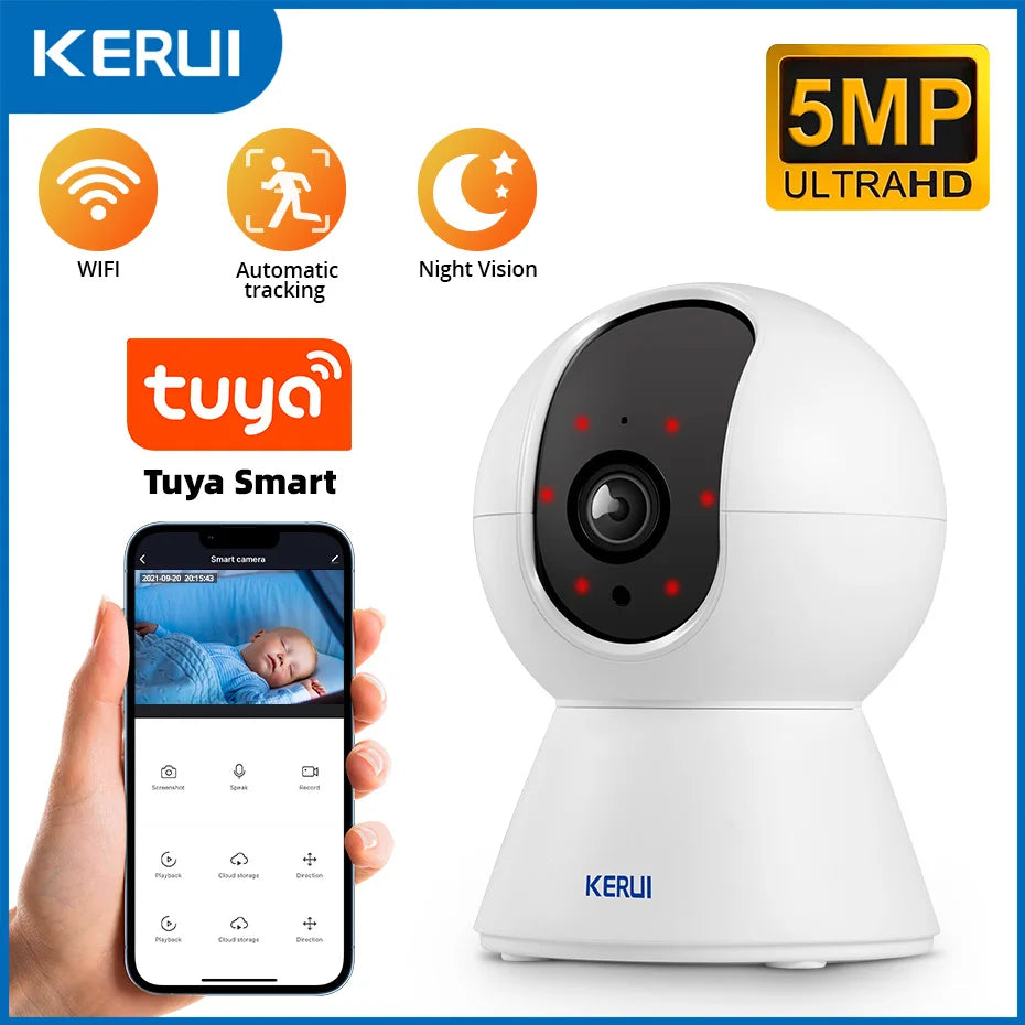 KERUI G20/G30 – Système d’Alarme Maison WiFi + GSM 2G Tuya 433 MHz, Kit DIY Sans Fil Anti-Intrusion