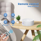 Alarmsystem Maison Connecté Tuya WiFi 433 MHz mit Sirene 120 dB – Kit Sans Fil Smart Life, kompatibel mit Alexa und Google 