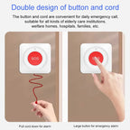Botón SOS WiFi PGST 2.4G Tuya – Botón Panique Connecté Compatible con Alexa y Google Assistant para personas mayores y seguridad del domicilio