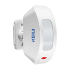 KERUI P817 Detector de movimiento PIR Rideau Sans Fil 433MHz - Captador de infrarrojos antiintrusión para sistemas de alarma KERUI