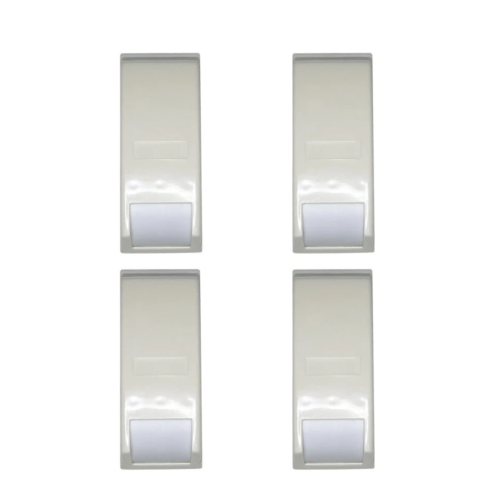 Lote de 4 detectores de movimiento Filaire Rideau PIR SAIFULI 461 – Capteurs Mini Infrarouge pour Alarme Maison et Protection Anti-Intrusion Intérieure 