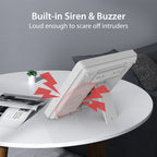 Staniot Sistema de Alarma Casa WiFi Tuya con Écran Tactile IPS 4,3" – Kit Alarme Sans Fil Intelligent et Connecté 