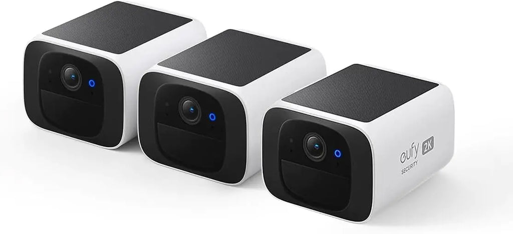 Solarüberwachungskamera eufy S220 SoloCam 2K – Außenkamera ohne Filter, kontinuierliche Autonomie, intelligente Erkennung und bidirektionales Audio