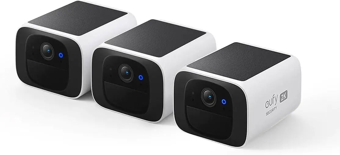 Caméra de Surveillance Solaire eufy S220 SoloCam 2K – Caméra Extérieure Sans Fil, Autonomie Continue, Détection Intelligente et Audio Bidirectionnel