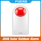 FUERS G03 – Hausalarmsystem mit Tuya-WiFi- und GSM-Verbindung, 2,4-Zoll-Farbbildschirm, Kit Sécurité Sans Fil mit Tür- und Bewegungsmelder