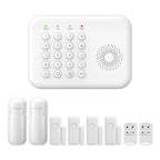 Sistema de alarma Maison PGST WiFi + GSM 2G Tuya – Kit de seguridad conectado con detectores de movimiento y captadores de puerta/ventana
