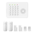 Sistema de alarma Maison PGST WiFi + GSM 2G Tuya – Kit de seguridad conectado con detectores de movimiento y captadores de puerta/ventana