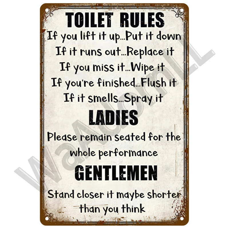 Plaque Métal Rétro “Attention Zone Sous Surveillance” – Panneau Décoratif Vintage 20x30 cm pour Maison, Garage, Bar et Atelier