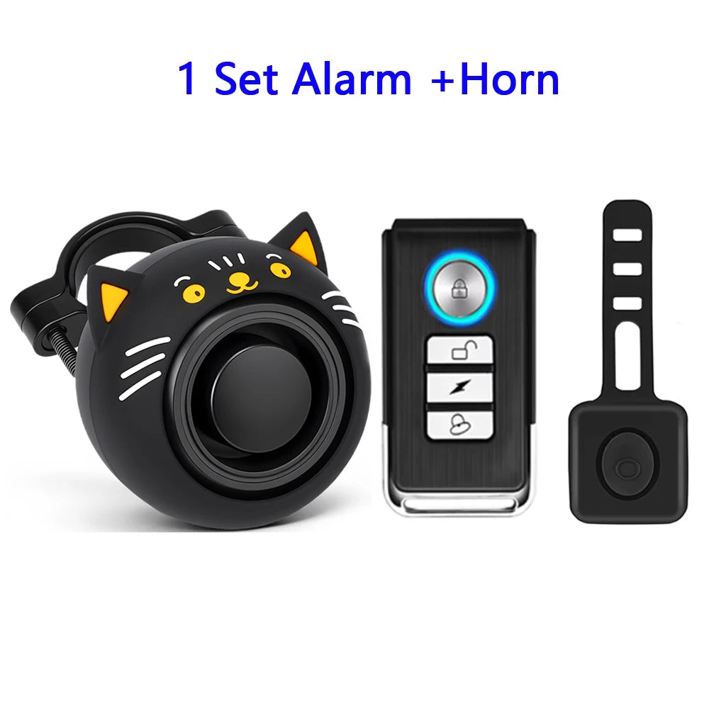 Extractme Alarme Vélo et Moto Sans Fil 110 dB Recargable USB – Detector de vibración Étanche IPX5 para Vélo, Scooter y Deux-Roues