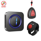 Sistema de llamadas a pacientes sin filtro con botón SOS Étanche IP55 – Buscapersonas con pantalla LED para personas mayores y pacientes 