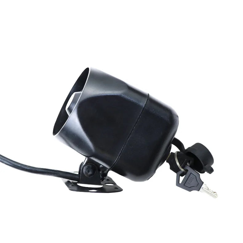 Sirène Filaire 12V 15W 105 dB – Avertisseur Sonore Puissant Sans Flash for System d'Alarme Maison et Local Professionnel