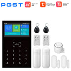 Sistema de alarma para casa 4G PGST Tuya – Kit de seguridad conectado GSM con capteurs porte/fenêtre para casa, apartamento y oficina