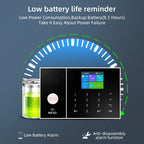 PGST 108-4G - Sistema de alarma Maison Connecté WiFi 4G Tuya Smart Life, 433 MHz, Écran y Clavier, Compatible con Alexa y Google