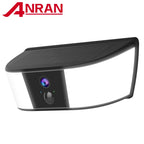 Caméra Solaire Murale 2K avec Éclairage LED – 3MP, Détection Humaine, Vision Nocturne Couleur, Batterie 5200 mAh, Alarme et Audio Bidirectionnel IP66