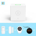 Staniot SecCube 3 H320 – Sistema de alarma de casa WiFi Tuya con Sirène Intégrée, RFID y control por aplicación