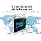 Earykong ER-G60 – WLAN- und GSM-Alarmsystem für den Heimgebrauch, mit farbiger Tastatur, taktiler Tastatur und Smart Life-Anwendung