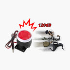 Sirène Filiaire KERUI J003W 120 dB – Mini Avertisseur Puissant pour Système d'Alarme Maison