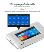 SMARSECUR TY-106 – Sistema de Alarma Casa Conectado WiFi &amp; GSM 2G/4G, Pantalla Táctil 4,3", RFID, Compatible con Tuya, Alexa y Google Assistant 