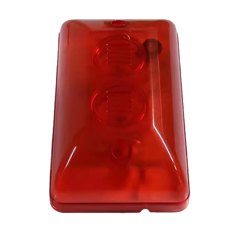 Mini-Sirène Filaire 12V mit Stroboskopblitz 115 dB – Avertisseur Sonore and Visuel Visuel Puissant pour Alarme Anti-Intrusion 