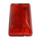 Mini-Sirène Filaire 12V mit Stroboskopblitz 115 dB – Avertisseur Sonore and Visuel Visuel Puissant pour Alarme Anti-Intrusion 