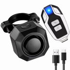 Gadpow Alarme Antivol à Vibration Recargable 110 dB – Sistema de seguridad Étanche avec Télécommande pour Voiture, Camping-Car, Moto et Vélo