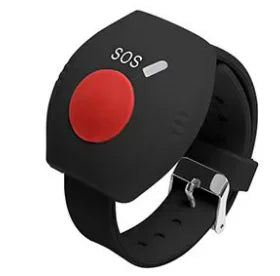 Pulsera SOS RF 433 MHz para personas mayores – Botón Panique Sans Fil pour Système d'Alarme Maison, Appel d'Urgence Personne Âgée 
