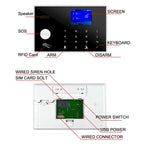WLAN + GSM-Alarmsystem für Zuhause Earykong ER-G50 – Sans Fil-Sicherheitsset mit Bewegungs- und Türöffner, kompatibel mit Tuya, Alexa und Google Assistant