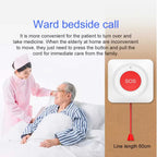 Botón SOS WiFi PGST 2.4G Tuya – Botón Panique Connecté Compatible con Alexa y Google Assistant para personas mayores y seguridad del domicilio